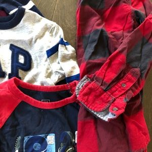Boys size small 6-7 fall clothes bundle